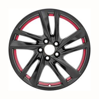 CCI® - 10 I-Spoke All Painted Black With Red Accents 19x8 Alloy Factory Wheel - Remanufactured