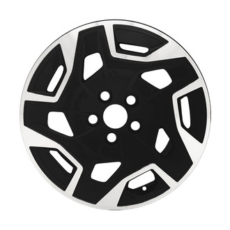CCI® - 10-Slot Machined Medium Charcoal Metallic 17x7 Alloy Factory Wheel - Remanufactured