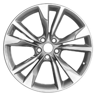 CCI® - 10-Spoke Machined Medium Charcoal Metallic 20x8 Alloy Factory Wheel - Remanufactured