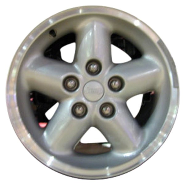 CCI® - 15 x 7 5-Spoke Silver with Machined Lip Alloy Factory Wheel (Factory Take Off)