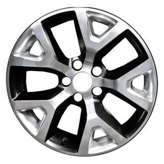 CCI® - 5 Y-Spoke Polished Deep Black Matte 17x7.5 Alloy Factory Wheel - Replica