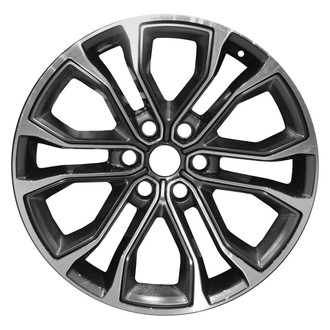 CCI® - 12-Spoke Machined Dark Charcoal 22x9 Alloy Factory Wheel - Remanufactured