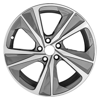 CCI® - 5-Spoke Machined Medium Charcoal Metallic 19x8 Alloy Factory Wheel - Remanufactured