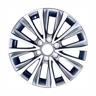 CCI® - 12 I-Spoke Machined Medium Charcoal Metallic 20x8 Alloy Factory Wheel - Remanufactured