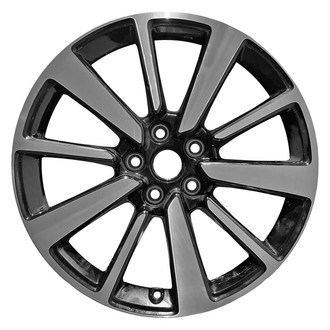 CCI® - 10-Spoke Machined Gloss Black 19x8 Alloy Factory Wheel - Remanufactured