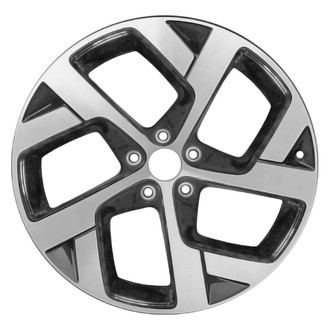 CCI® - 5 Split-Spoke Machined Gloss Black 21x8.5 Alloy Factory Wheel - Remanufactured