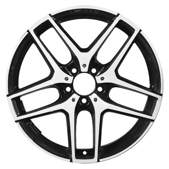CCI® - Double 5-Spoke Machined Gloss Black 19x8 Alloy Factory Wheel - Remanufactured