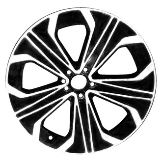 CCI® - 5-Spoke Machined Gloss Black 21x9.5 Alloy Factory Wheel - Remanufactured