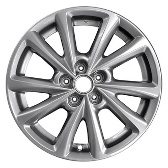 CCI® - 10-Spoke Painted Medium Charcoal Metallic 17x7 Alloy Factory Wheel - Remanufactured