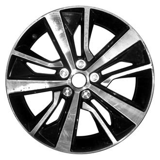CCI® - 10-Spoke Machined Dark Metallic Charcoal 18x8 Alloy Factory Wheel - Replica