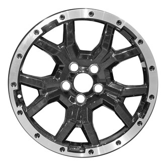 CCI® - 5 Y-Spoke Machined Flange Gloss Black Painted Face and Inset Flange Circles 18x8 Alloy Factory Wheel - Remanufactured