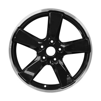 CCI® - 5-Spoke Machined Flange Gloss Black 20x9 Alloy Factory Wheel - Remanufactured
