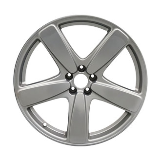 CCI® - 5-Spoke Painted Silver With Machined Lip 21x10 Alloy Factory Wheel - Remanufactured