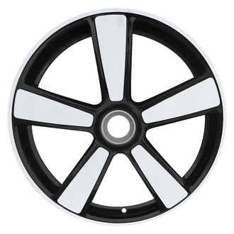 CCI® - 5-Spoke Machined Gloss Black 21x12 Alloy Factory Wheel - Remanufactured