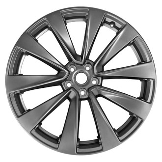 CCI® - 10-Spoke Painted Dark Charcoal Satin Clear 22x10 Alloy Factory Wheel - Remanufactured