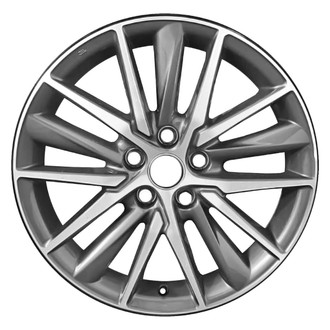 CCI® - 15-Spoke Machined Dark Gray Metallic 18x8 Alloy Factory Wheel - Remanufactured