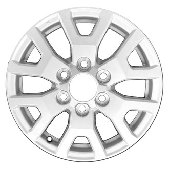 CCI® - 6 Split-Spoke Sparkle Silver 17x7 Alloy Factory Wheel - Remanufactured
