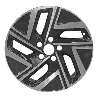 CCI® - 5-Spoke Machined Gloss Black 17x7 Alloy Factory Wheel - Remanufactured