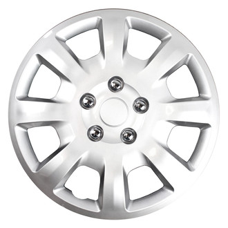 CCI® - 16" 8-Spoke Silver Wheel Covers