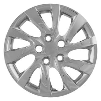 CCI® - 16" 10 Spiral-Spoke Silver Wheel Covers