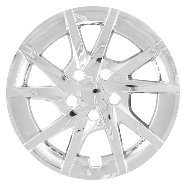 CCI® - 16" 10 Spiral-Spoke Silver Wheel Covers