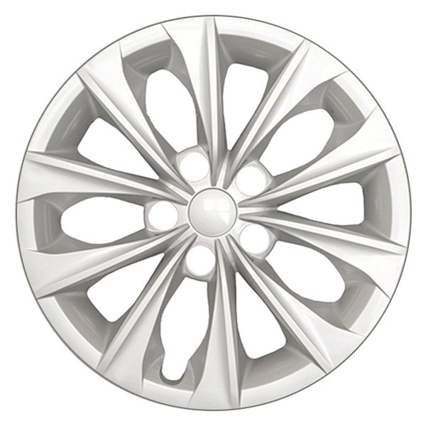 CCI® - 16" 5 V-Spoke Silver Wheel Covers