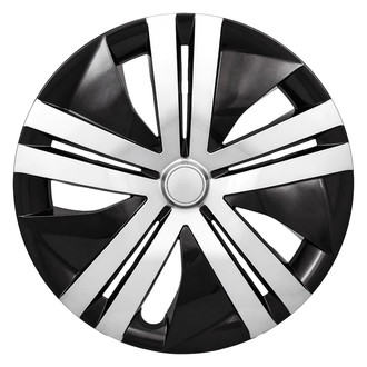 CCI® - 16" 10-Spoke Silver Black Wheel Covers