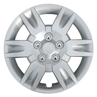 CCI® - 16" 6-Spoke Silver Wheel Covers