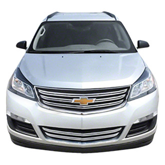CCI® - 6-Pc Chrome Main and Bumper Grille Kit