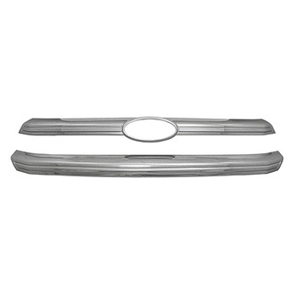 CCI® - 2-Pc OE Style Chrome Main Grille
