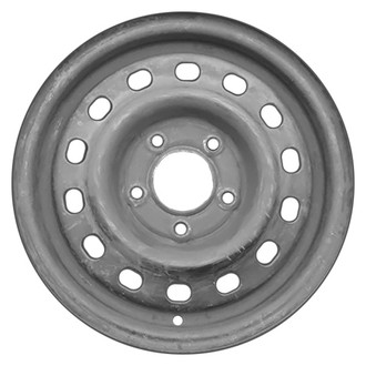 CCI® - 14-Hole Silver 14x6 Steel Factory Wheel - Remanufactured