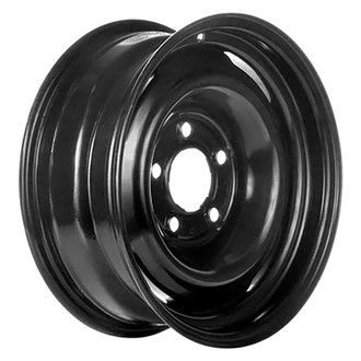 CCI® - 4-Slot Black 15x6 Steel Factory Wheel - Remanufactured