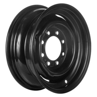 CCI® - 4-Slot Black 16x6 Steel Factory Wheel - Remanufactured