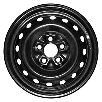 CCI® - 16-Hole Black 14x6 Steel Factory Wheel - Remanufactured