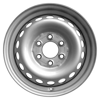 CCI® - 18-Slot Silver 16x6.5 Steel Factory Wheel - Remanufactured
