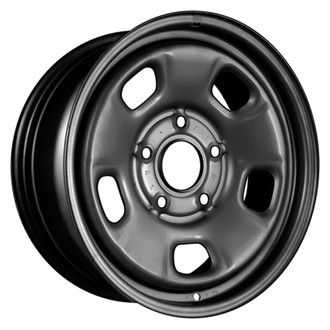 CCI® - 5-Slot Black 17x7 Steel Factory Wheel - Remanufactured