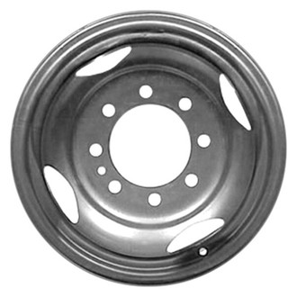 CCI® - 4-Slot Silver 16x6 Steel Factory Wheel - Replica
