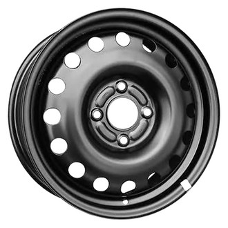 CCI® - 16-Slot Black 15x6 Steel Factory Wheel - Replica