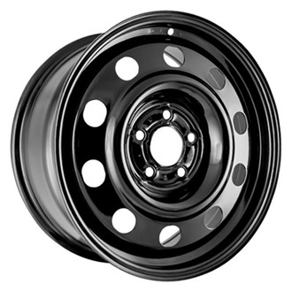 CCI® - 10-Slot Black 17x7.5 Steel Factory Wheel - Replica