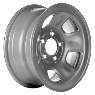 CCI® - 5-Slot Silver 15x6.5 Steel Factory Wheel - Remanufactured