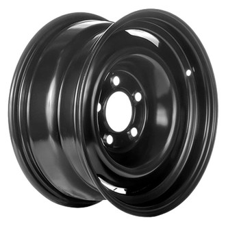 CCI® - 4-Slot Black 15x7 Steel Factory Wheel - Remanufactured