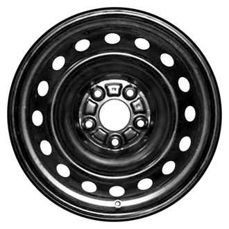 CCI® - 16-Hole Black 16x6.5 Steel Factory Wheel - Remanufactured