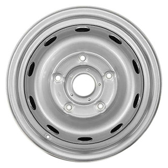 CCI® - 10-Slot Silver 16x6.5 Steel Factory Wheel - Replica
