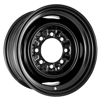 CCI® - 4-Slot Black 16x7 Steel Factory Wheel - Remanufactured