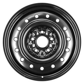 CCI® - 15-Slot Black 16x6.5 Steel Factory Wheel - Remanufactured