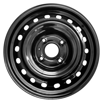 CCI® - 18-Hole Black 15x6.5 Steel Factory Wheel - Remanufactured