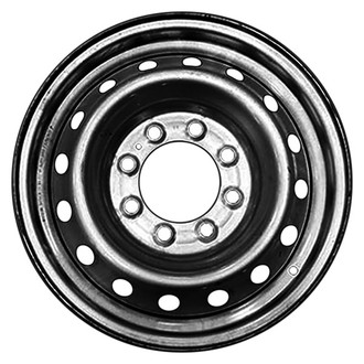 CCI® - 16-Hole Black 17x7.5 Steel Factory Wheel - Remanufactured