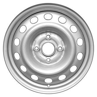 CCI® - 14-Hole Silver 14x5 Steel Factory Wheel - Remanufactured