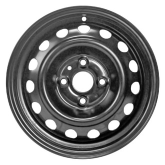 CCI® - 14-Hole Black 14x5.5 Steel Factory Wheel - Replica