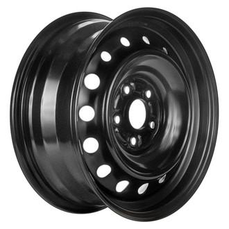 CCI® - 15-Hole Black 16x6.5 Steel Factory Wheel - Replica